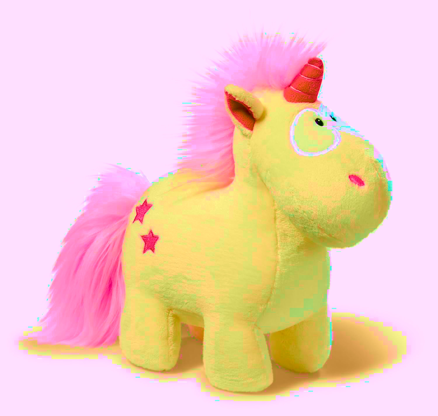 🌈 Einhorn bunt und in Farbe 🌈 GELB