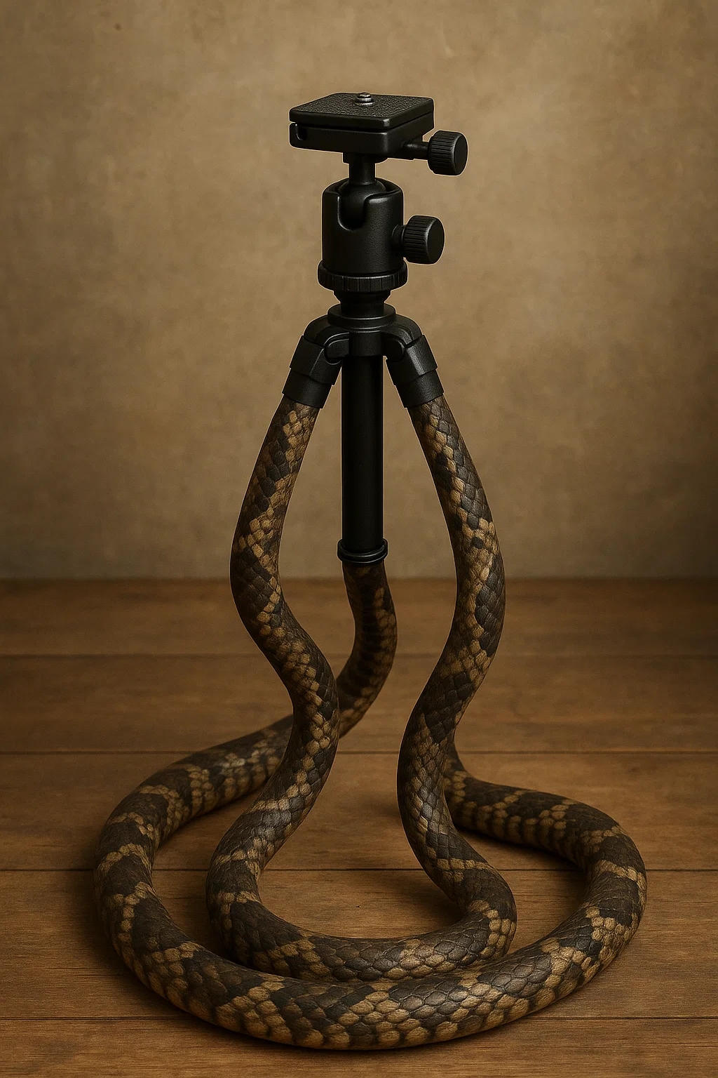 Fotostativ mit den Beinen
